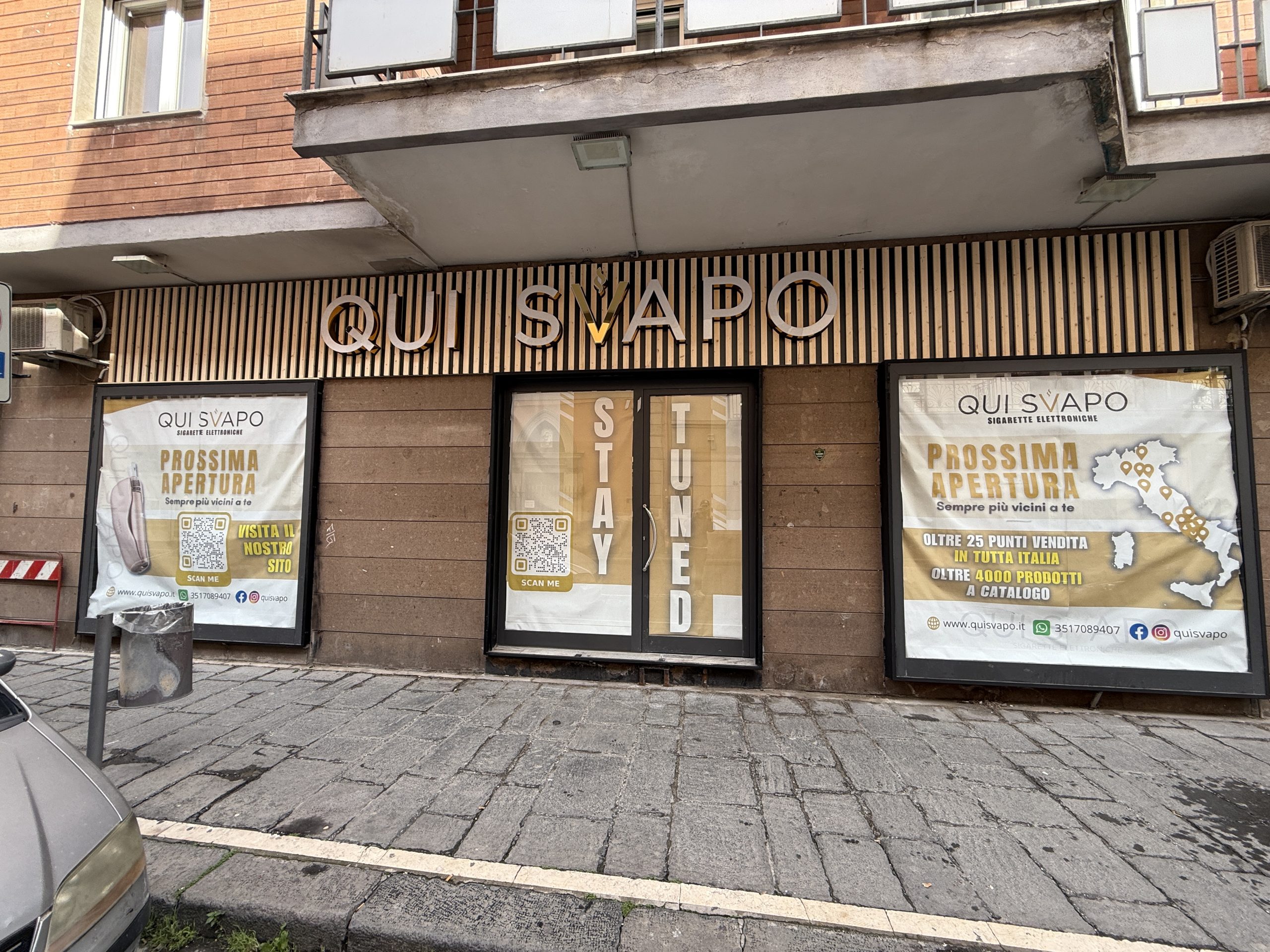Insegna quisvapo Aversa